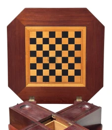 Vienna Secession Chess Table or Game Table, 1900s